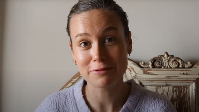 Brie Larson dans sa première vidéo YouTube