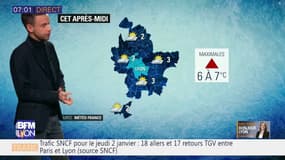 Météo à Lyon ce 2 janvier: du brouillard le matin, de belles éclaircies l'après-midi