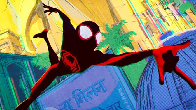 Image extraite de la bande annonce de "Spider-man: Across the spider-verse (part one)"