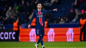 Lucas Hernandez lors du match Salzbourg-PSG (0-3, Ligue des champions), le 10 décembre 2024