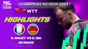WTT Champions : Défense de fer décisive entre Gauzy et Qiu