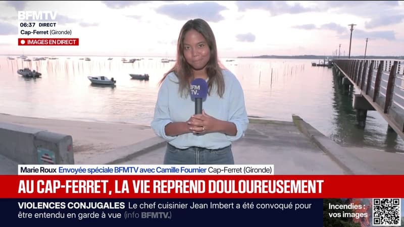 Incendie en Gironde: au Cap-Ferret, la vie reprend progressivement son cours