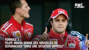 F1: Massa donne des nouvelles de Schumacher "dans une situation difficile"