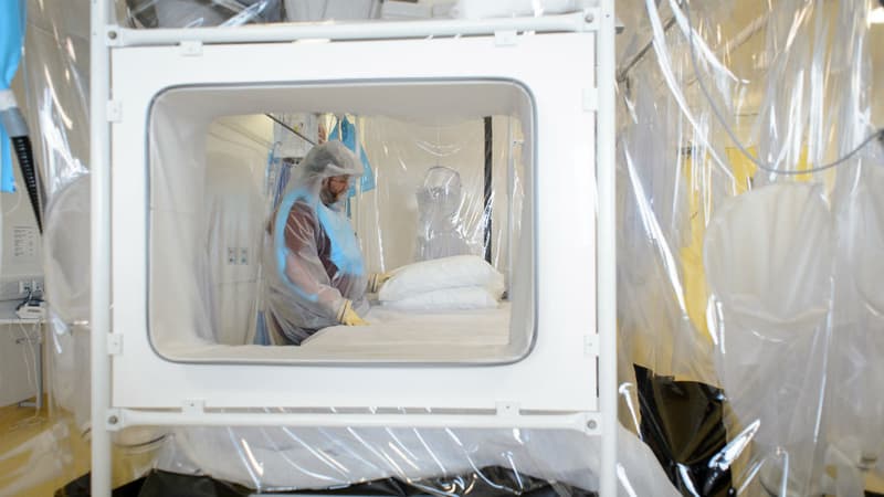 La patiente contaminée devrait être transféré au Royal Free Hospital à Londres, dans une de ces unités d'isolement.