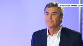 Jérôme Cahuzac lors de son interview exclusive sur BFMTV, le 16 avril 2013