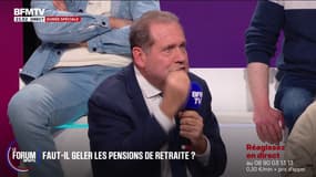 FORUM BFM - Gel des pensions de retraite: "On est à un moment où il va bien falloir tout mettre sur la table", assure Max Brisson, sénateur LR