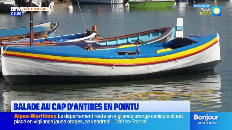 L'été chez nous : une balade au Cap d'Antibes en pointu