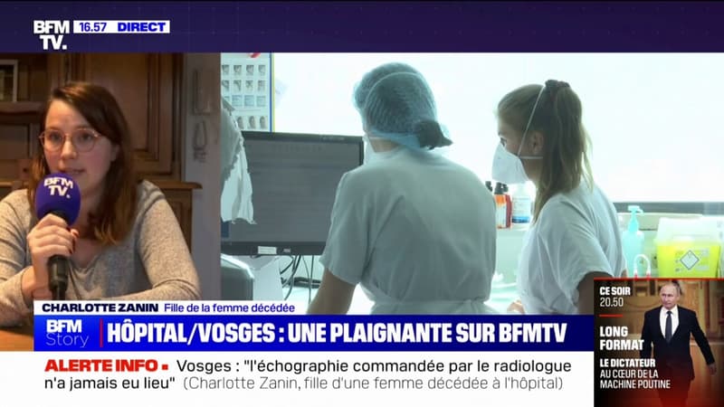 "Le médecin s'est mis à pleurer devant mon père": la fille d'une femme décédée dans un hôpital des Vosges témoigne