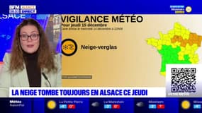 L'Alsace maintenue en vigilance orange neige et verglas ce jeudi