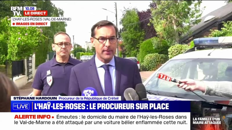 L'Haÿ-les-Roses: le procureur décrit comment la maison du maire a été attaquée par une voiture bélier