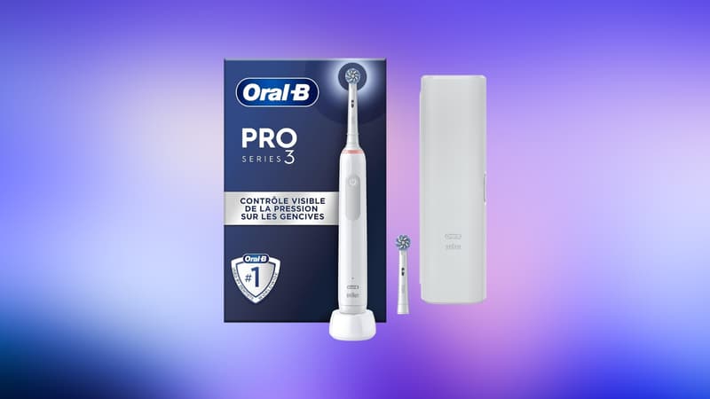 Prix brossé sur cette brosse à dents Oral-B Pro (mais l'offre est très limitée)