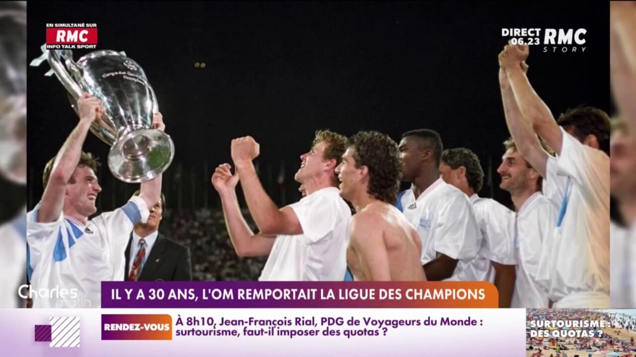 30 ans de la victoire de l'OM : découvrez le maillot anniversaire par  Eurosport - Eurosport