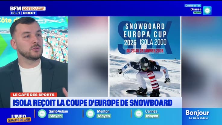 Le Café des Sports : Isola 2000 reçoit la coupe d'Europe de snowboard cross ce week-end