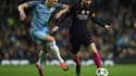 John Stones et Lionel Messi
