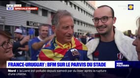 France-Uruguay: les supporters prêts avant le match à Lille