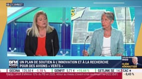 Elisabeth Borne: "Quand on verdit notre industrie aéronautique, on verdit l'aviation mondiale"