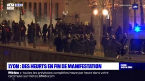 Lyon: des tensions ont éclaté samedi à la fin de la manifestation contre la loi "sécurité globale"