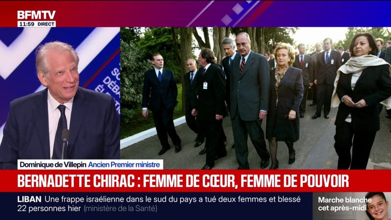 Mort de Bernadette Chirac: Dominique de Villepin se souvient