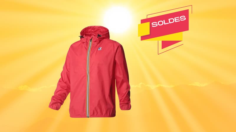 Le célébrissime KWAY est en promo durant les soldes, c'est un classique immanquable