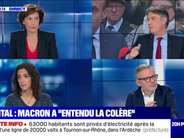 Hôpital: Emmanuel Macron a "entendu la colère" - 14/11