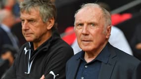 Christian Gourcuff et François Pinault