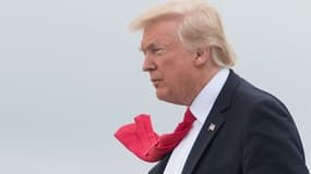 Donald Trump le 28 juillet 2017 à New York