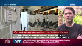 "20 000 rendez-vous toutes les minutes": Cohue sur Doctolib après l'allocution d'Emmanuel Macron, Stanislas Niox-Chateau, directeur général de Doctolib réagit sur RMC