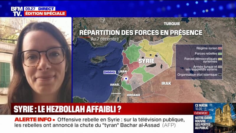 Syrie: le Hezbollah affaibli après la prise de Damas par les rebelles?