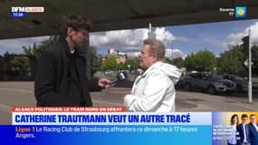 Tram nord à Strasbourg: Catherine Trautmann prêche pour un nouveau tracé