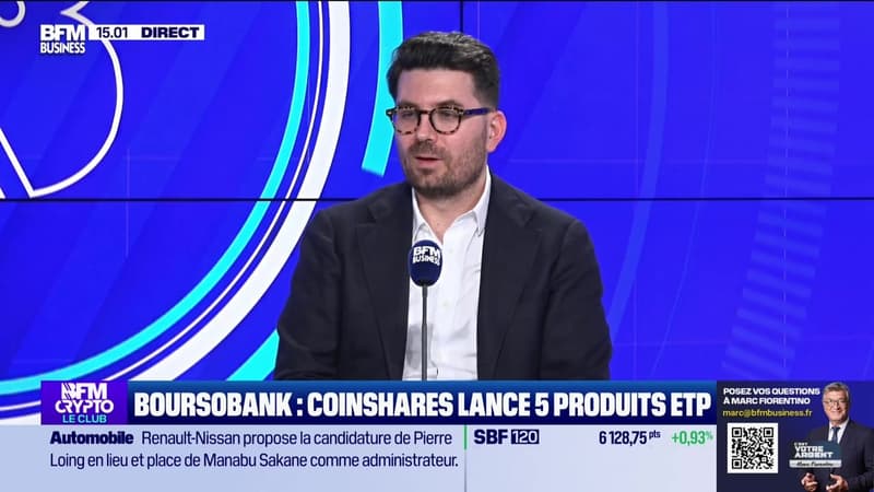 BFM Crypto, le Club : Boursobank, Coinshares lance 5 produits ETP - 25/03