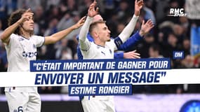 OM 1-0 Rennes : "C'était important de gagner pour envoyer un message" avoue Rongier