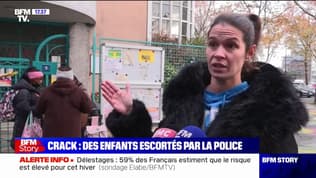 Paris: à cause des consommateurs de crack, des écoliers doivent se faire escorter par la police