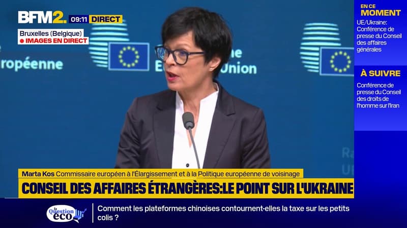 "Nous investissons dans le système énergétique de l'Ukraine pour garantir qu'il sera complétement indépendant de la Russie", assure l'UE