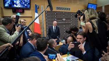 Gérard Collomb peut avant le début de son audition par la commission des Lois de l'Assemblée nationale le 23 juillet