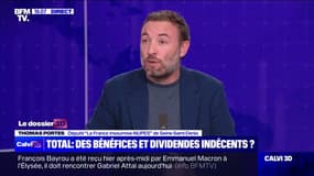 Bénéfices de TotalEnergies: "Je crois qu'ils sont indécents (...) Cet argent se fait sur le dos de la planète et des citoyens", affirme Thomas Portes (LFI)