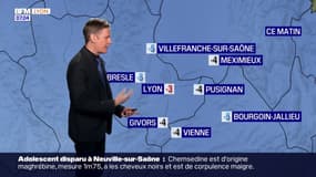 Météo: un temps nuageux ce dimanche, jusqu'à 4°C à Lyon