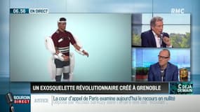 Un exosquelette piloté directement par le cerveau... 