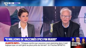 "Effets secondaires: doit-on continuer à utiliser le vaccin AstraZeneca ?" Le Pr Fischer répond à vos questions sur BFMTV