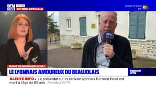 Rhône: la générosité de Bernard Pivot avec la commune de Quincié-en-Beaujolais