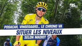 Tour de France / E7 : Pogacar, Vingegaard... le chrono va "situer les niveaux", selon Madiot