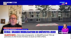 Covid-19: Étienne Lengereau, maire de Montrouge, explique que de nombreux professeurs de sa commune seront en grève jeudi 