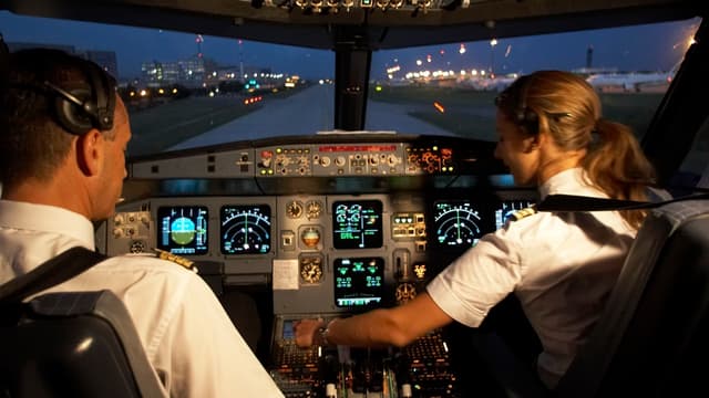 Entre 60 et 75% des pilotes d'Air France sont en grève ce mercredi.