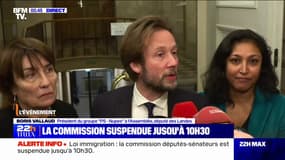 Projet de loi immigration: "Nous sommes les témoins de tous les renoncements et de toutes les compromissions de la majorité", affirme Boris Vallaud (PS)