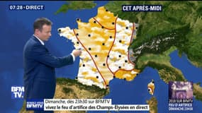  La météo pour ce jeudi 28 décembre 2017