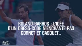 Roland-Garros : L'idée d'un dress-code n'enchante pas Cornet et Gasquet...