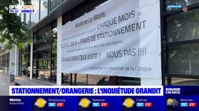 Strasbourg: les salariés de la clinique de l'Orangerie en colère contre la hausse des tarifs de stationnement 