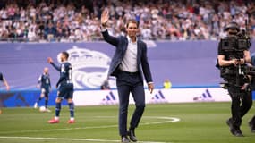 Nadal au coup d'envoi de Real-Espanyol ce week-end. 