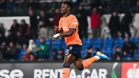 Youssouf Ndayishimiye avec Basaksehir, à Istanbul le 3 novembre 2022