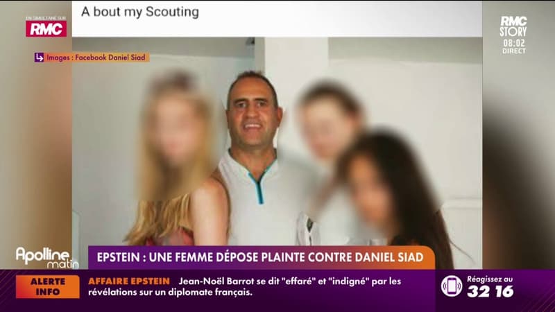 Epstein : une femme dépose plainte contre Daniel Siad