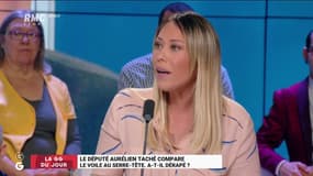 "@ZinebElRhazoui a passé le temps de l'émission à invectiver Aurélien Taché sur le port du voile !"#GGRMC 